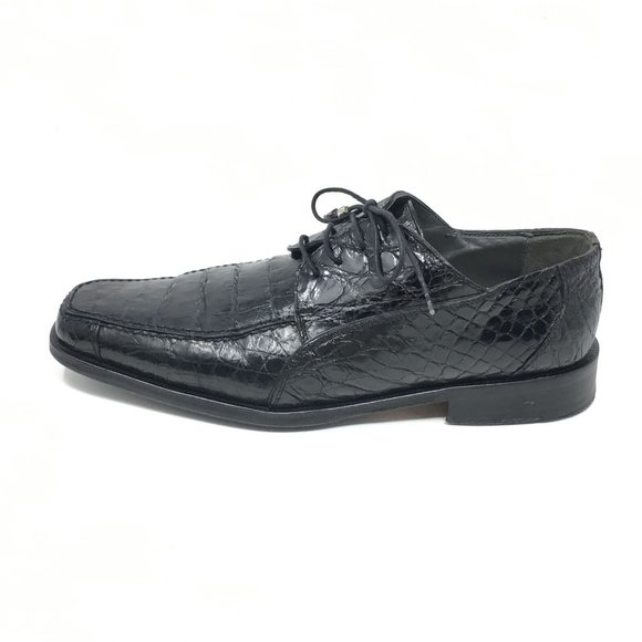 David Eden Oxfords Shoes Size 9.5 Black Crocodile main image 5